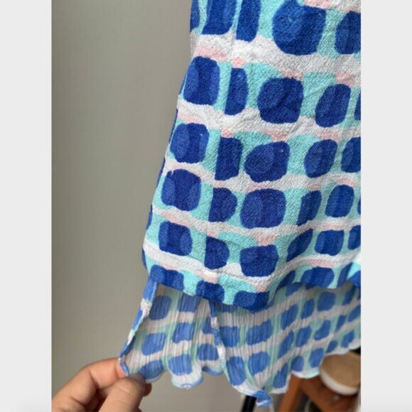 Kate Spade Blue and White Polka Dots Tank Top - Size S - Picture 4 of 7